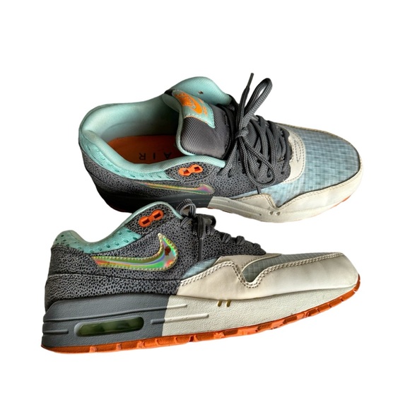 2014 NIKE AIR MAX 1 PRM - GLACIER ICE - Picture 5 of 8